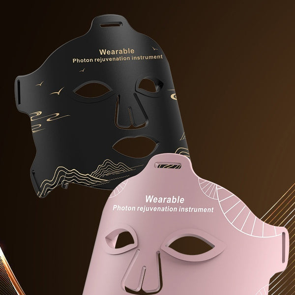 New Infrared Phototherapy Beauty Apparatus Face Led Color Light Skin Rejuvenation Beauty Mask