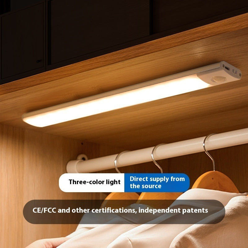 Ultra-thin Intelligent Human Body Sensing LED Light Long Magnetic Self-adhesive