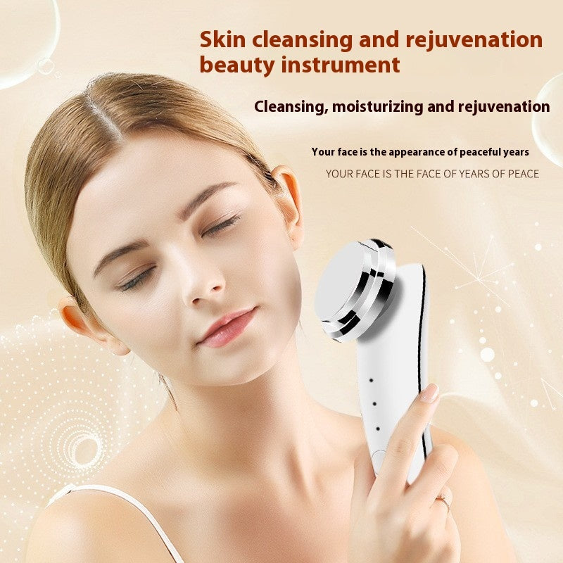 Blue Light Vibration Massager Facial Cleansing And Firming Household