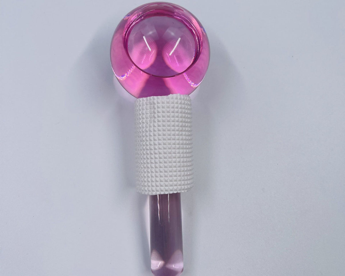 Crystal Ice Ball Ice Therapy Facial Massage Glass Beauty Ball
