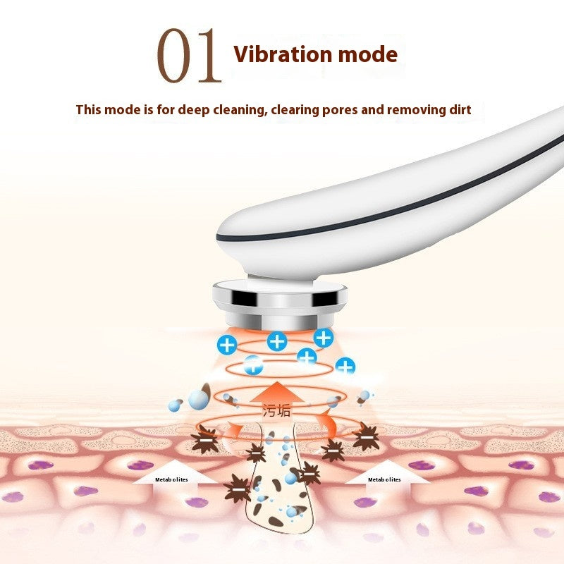 Blue Light Vibration Massager Facial Cleansing And Firming Household